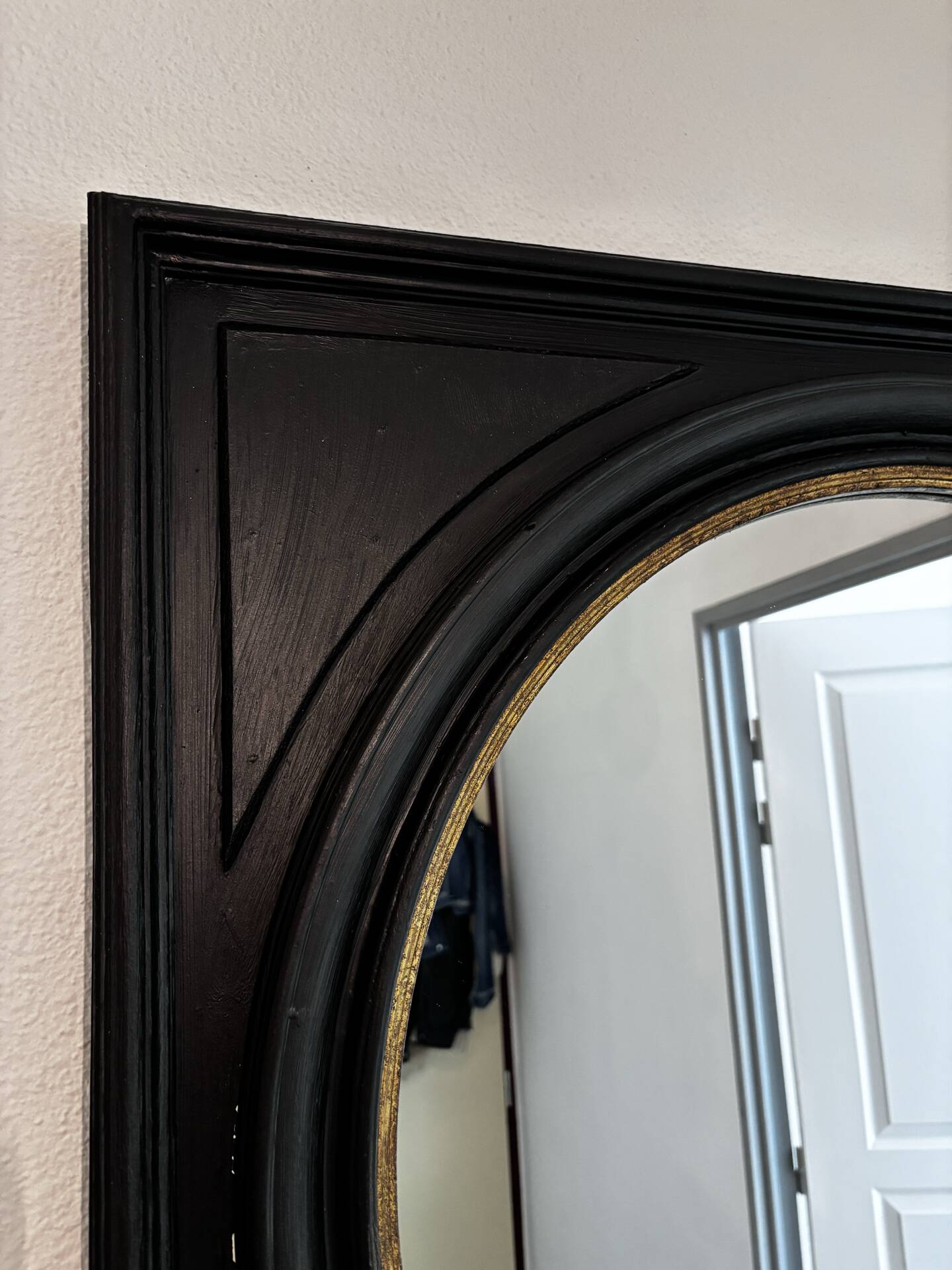 Dresser and its mirror