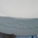 Plat rond porcelaine blanche