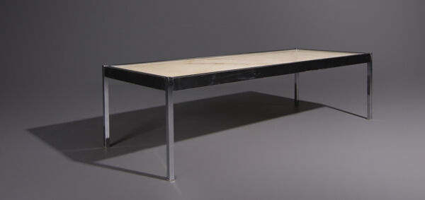 Table basse en marbre dans les années 70