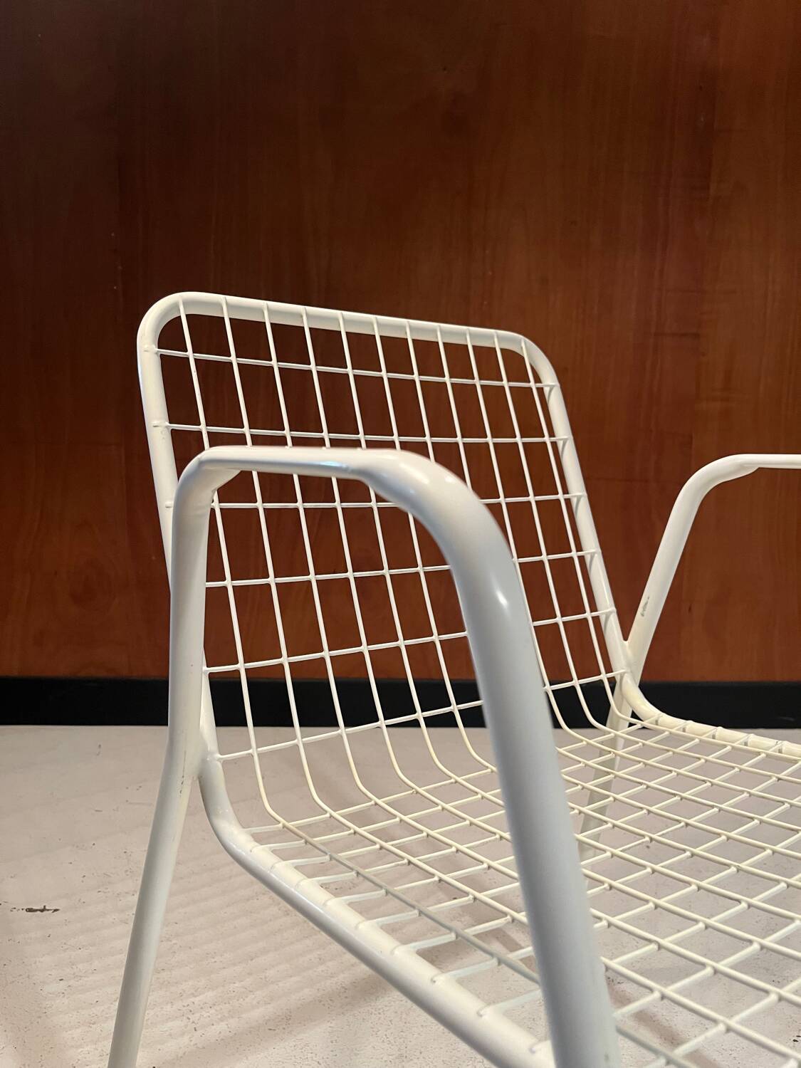 4 vintage Emu Rio chairs from Italy, 1980.