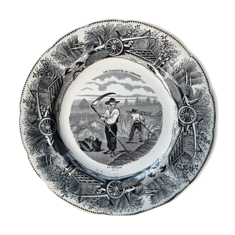 Assiette ancienne