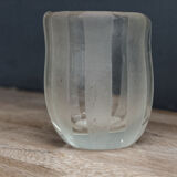 Vase en cristal soufflé