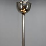 Art Deco / Functionalist Nickel Chandelier, 1930s