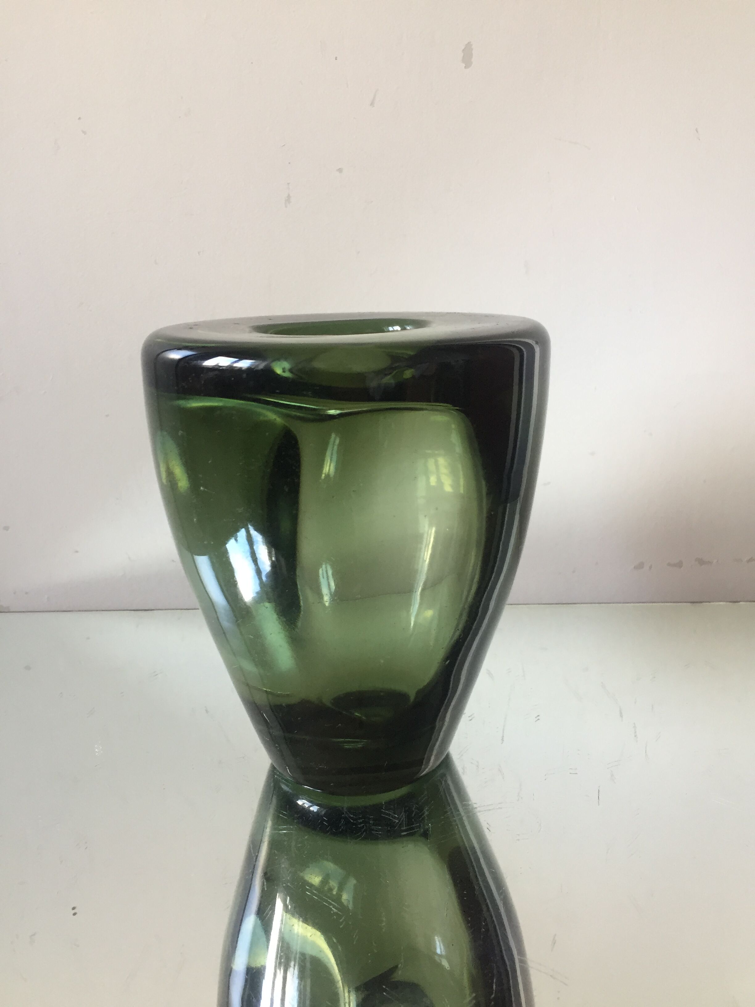 Danish Holmegaard vase by Per Lutken 1960's