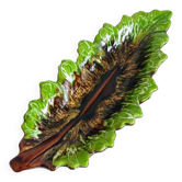 Mid-Century Majolica Centerpiece by Vallauris, Handmade, 1950s France