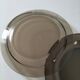6 flat plates Arcoroc in smoked glass Smoke Brown