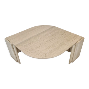 Table basse en travertin italien,