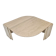 Italian travertine coffee table, 1980's