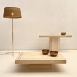 Travertine Coffee table 1960's Italy