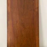 Grand plateau vintage de jeu de dame en bois