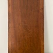 Grand plateau vintage de jeu de dame en bois
