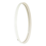 Minimalist wall mirror - oval, Germany, 70s
