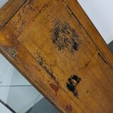 Mahogany showcase painted at the end of the nineteenth century
