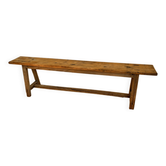 Wooden bench