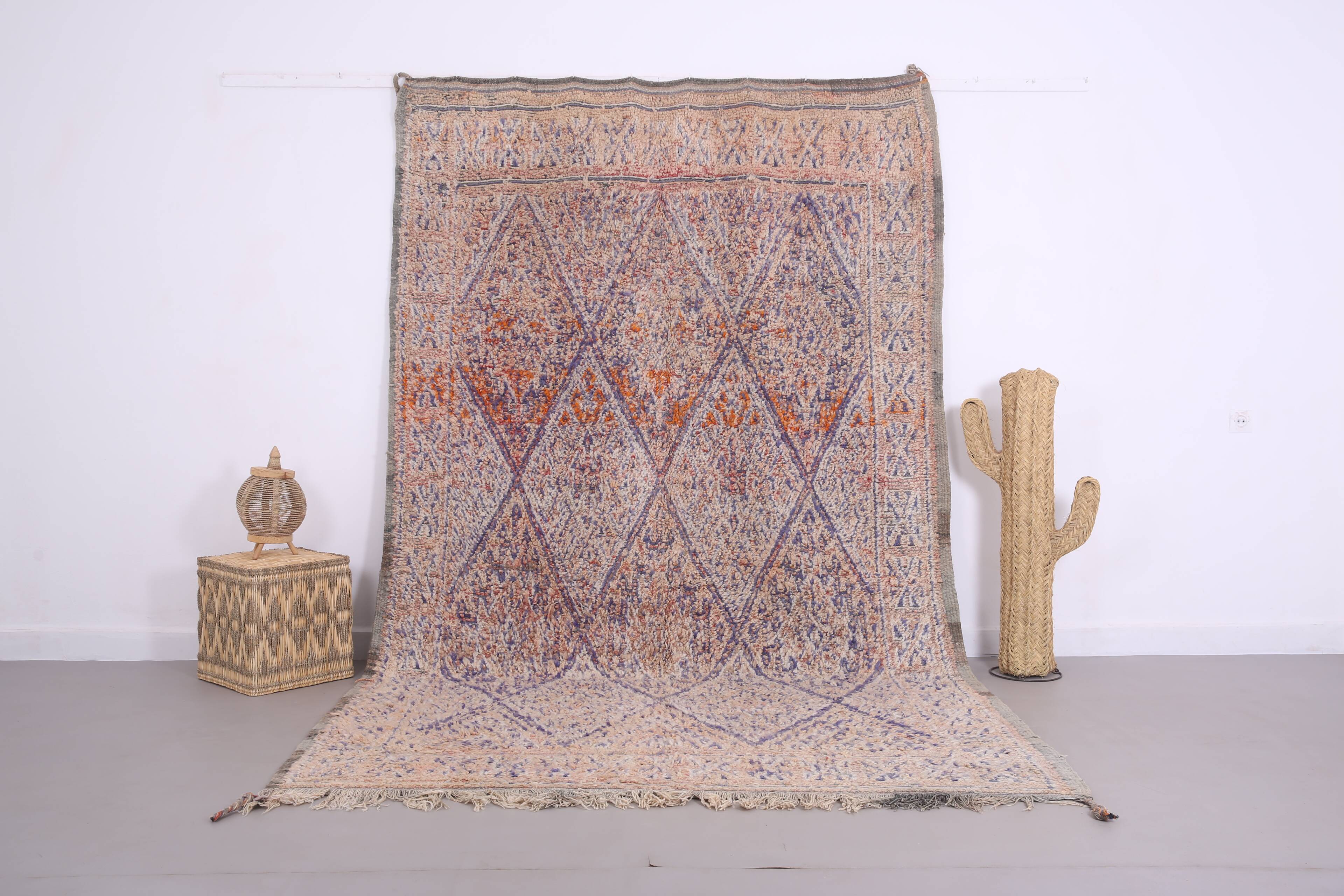 Vintage Beni Mguild Rug 199 x 327 cm - Vintage Moroccan rug - Berber Rug