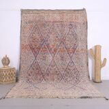 Vintage Beni Mguild Rug 199 x 327 cm - Vintage Moroccan rug - Berber Rug