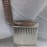 Christofle business card holder cigarette leaf case 925 sterling silver new