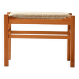 Scandinavian Oak Vintage Footstool