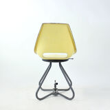 Yellow Tram Chair By Miroslav Navratil For Vertex, 1960s