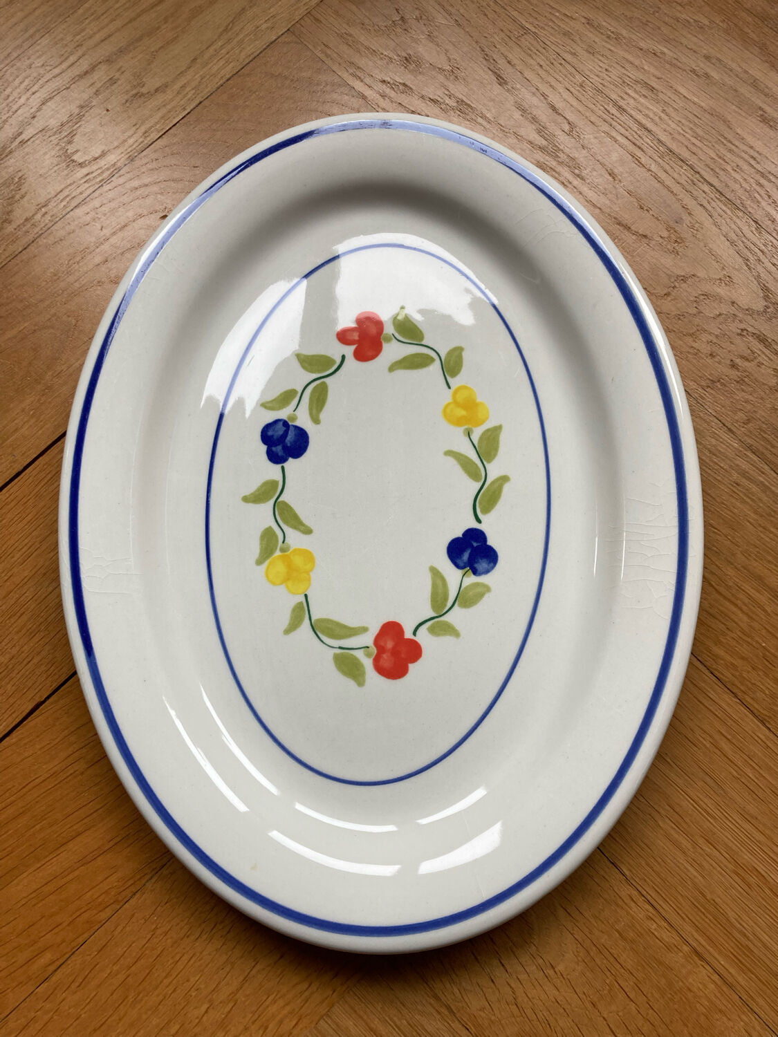 Serving dish Quadrifoglio - madeinitaly