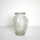 Vase à jacinthe en verre moulé