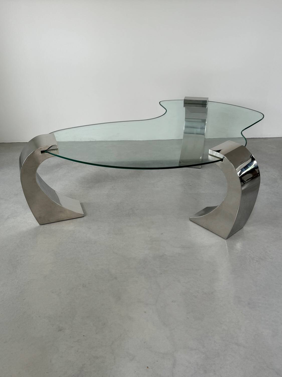 Superb postmodern Italian design coffee table from the 2000s