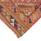 Turkish Handwoven Vintage Herki Kilim 97 cm x 317 cm