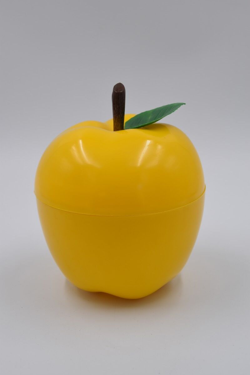 Vintage ice bucket ice cream yellow apple 1970's 70's