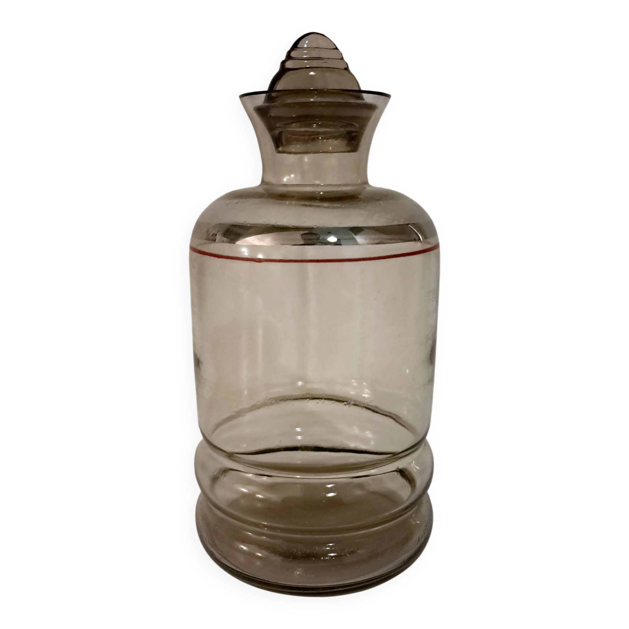 Amber Art Deco carafe from the 1930s