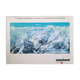 Vintage panorama/ski poster/Poster of Courchevel by Pierre Novat - 1976