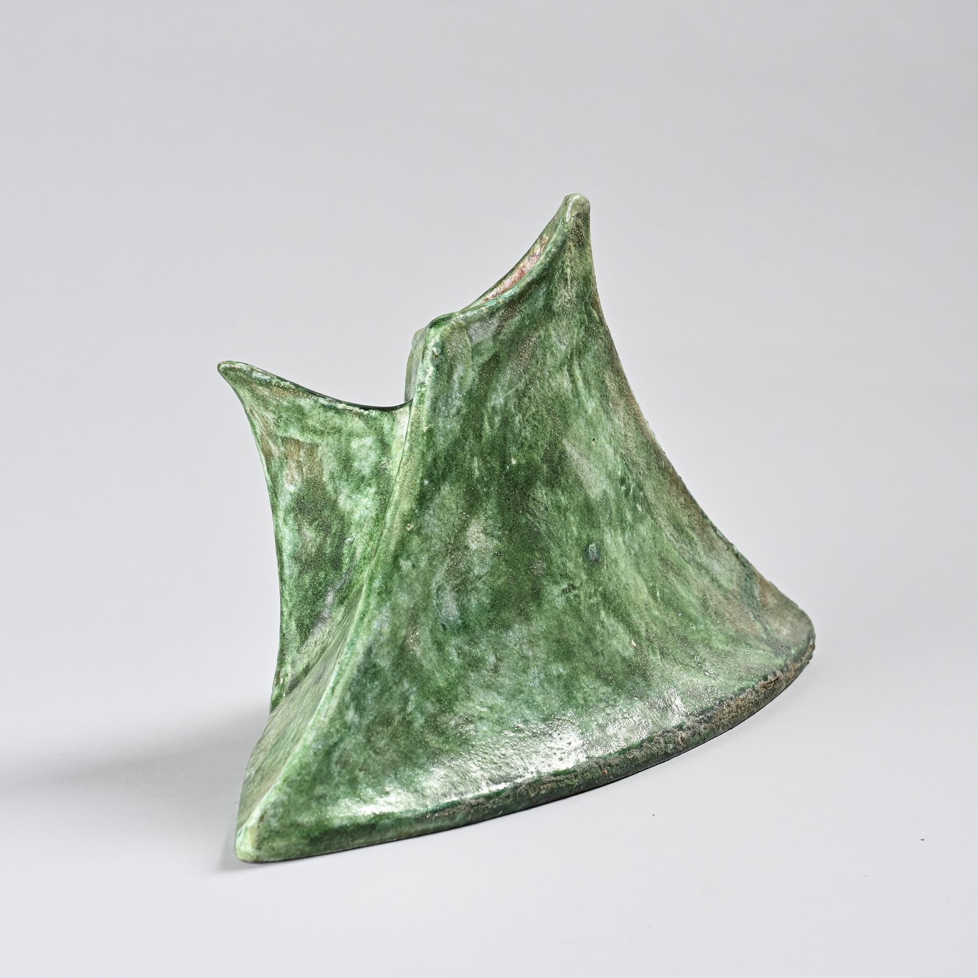 Ceramic vase by Béatrice Cenci, Italy, circa 1960.