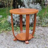 Art Deco pedestal table from the 30s/40s