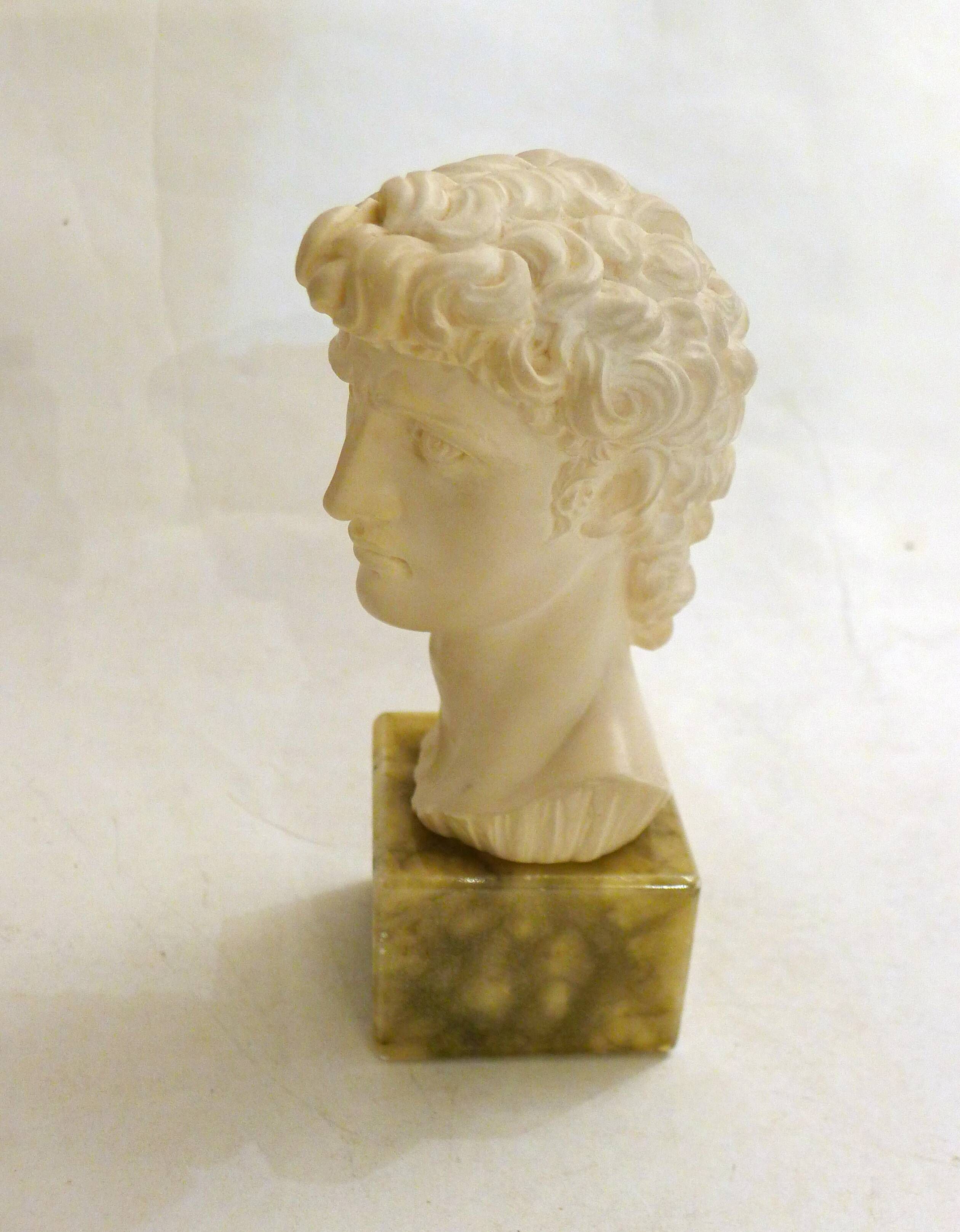 Sculpture Bust of David, Italy 1960s