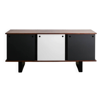 French Mid Century "Bloc" Sideboard by Charlotte Perriand, 1950s