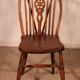 Série De 6 Chaises Windsor Wheelback Du 19° Siècle