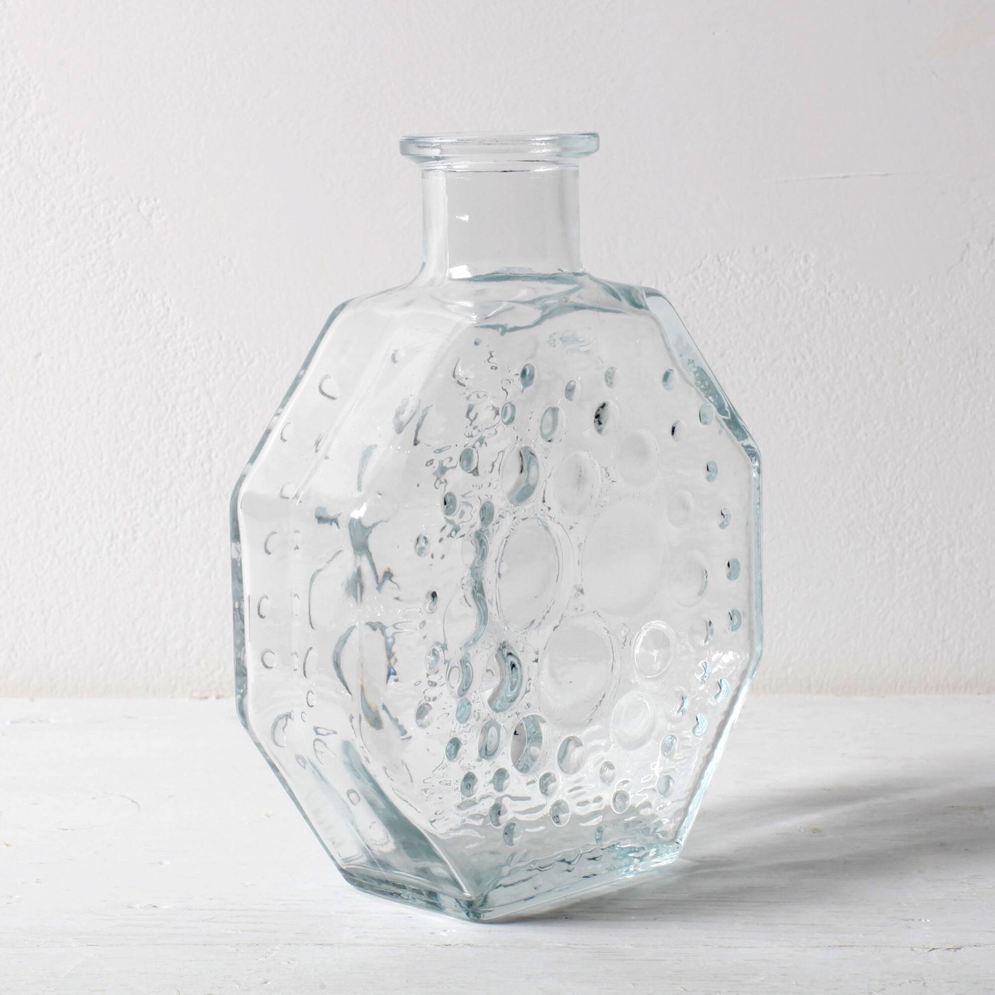 Mid-century Clear Stella Polaris Vase by Nanny Still for Riihimäki / 1967