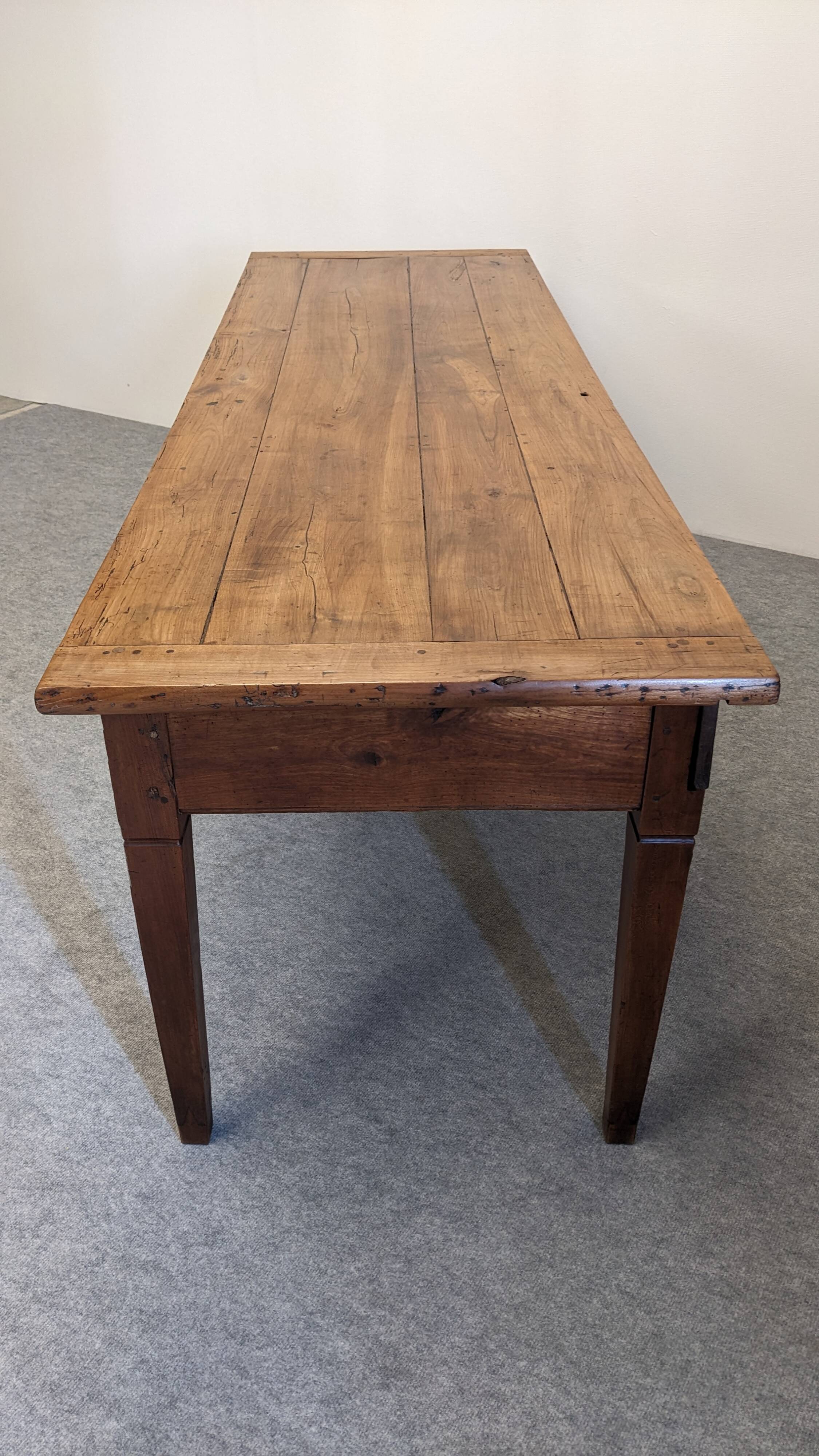 18th century Bresse farmhouse table in cherry wood