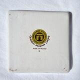 Set of 3 porcelain coasters from Auteuil