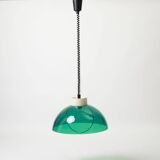 Space age pendant lamp by Polam, Poland, 1970s