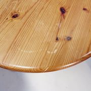 Set of 3 vintage side tables, in the style of Rainer Daumiller