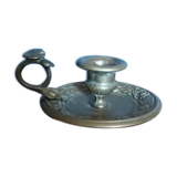 Butterfly brass candlestick