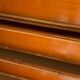 Commode dalvera 1970 meuble bar bambou et bois