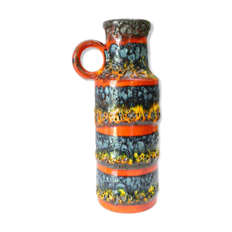 Modernist vase roll by Scheurich Germany 1972