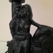 Lampe de chevet moto années 80