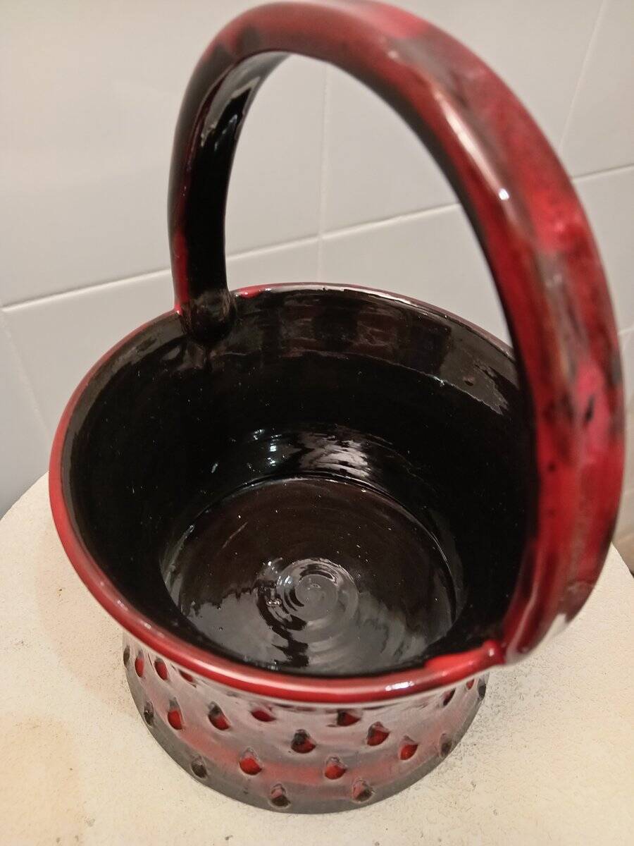 Bassano ceramic vase, 1970s