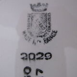 Lot 4 flat plates of st amand