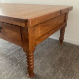 Table basse de ferme en chêne