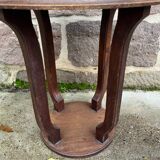 Art deco pedestal table