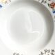 Lot de 4 assiettes creuses vintage Sarreguemines modèle Béarn fleurs