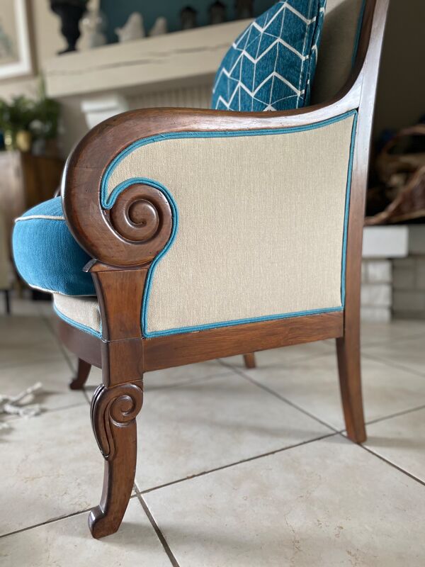 Fauteuil Bbergére style louis Philippe